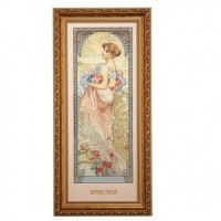 Obraz Summer 1900 27x57 cm Alphonse Mucha Goebel