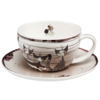 Filiżanka Carota con amici 250 ml Rosina Wachtmeister Goebel