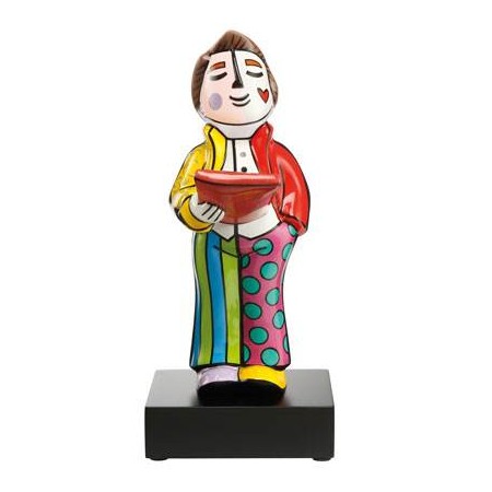 Figurka Singer 35cm Romero Britto Goebel