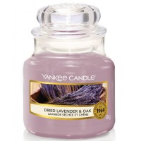 Świeca mała Dried Lavender & Oak Yankee Candle