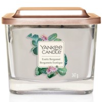Świeca kwadratowa średnia z 3- knotami Exotic Bergamot Yankee Candle