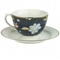 Filiżanka cappucino Midnight Uni 250ml Laura Ashley Heritage