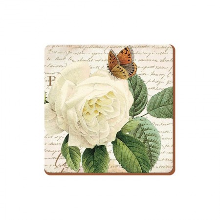 Podkładki Rose garden 10.5x10.5 cm Creative Tops