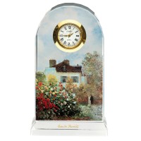 Zegar Dom Artysty 11cm Claude Monet Goebel