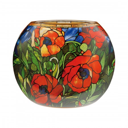 Wazon  Orientalische Mohnblume 22 cm Louis Comfort Tiffany  Goebel