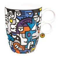 Kubek Casual Conversation 2szt 400ml Billy the Artist Goebel