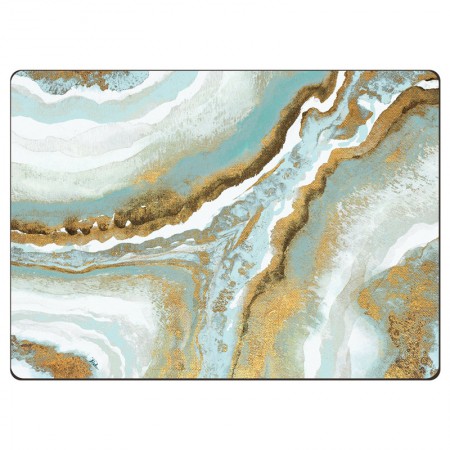 Podkładki Teal agate 40x29 cm Cala Home