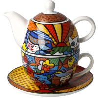 Tea for one Garden 350ml Romero Britto Goebel