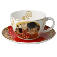 Filiżanka cappucino Pocałunek 250 ml Gustaw Klimt Goebel