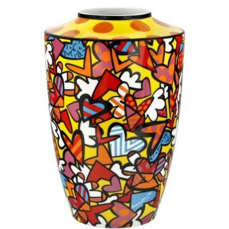 Wazon All we need is love 24cm Romero Britto Goebel