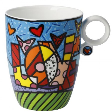 Kubek Love 400ml Romero Britto Goebel