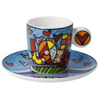 Filiżanka espresso Love 100ml Romero Britto Goebel