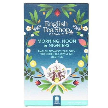 Herbata  Morning, Noon & Nighters 20 saszetek English Tea Shop
