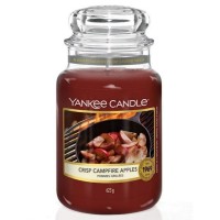 Świeca duża Crisp campfire apples Yankee Candle