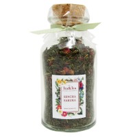 Herbata Sencha Sakura 70g w szklanym słoiczku