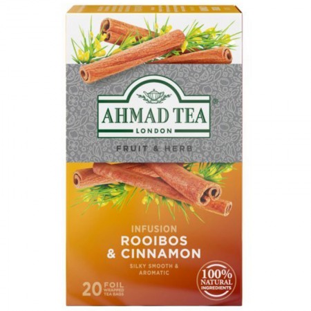 Herbata w saszetkach alu Infusion rooibos &cinnamon20szt AhmadTea