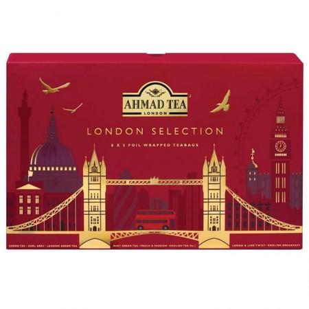 Zestaw herbat London selection 40 torebek AhmadTea