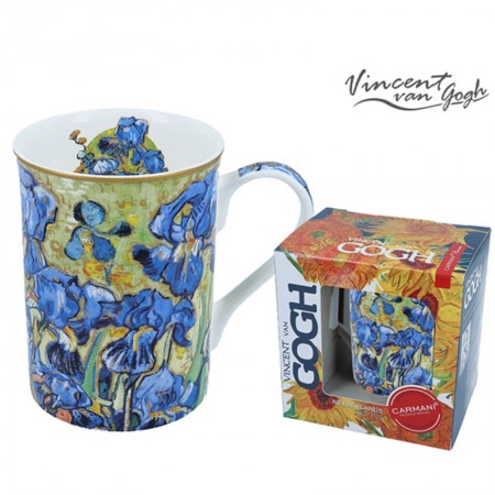 Kubek Irysy Van Gogh 350ml Carmani