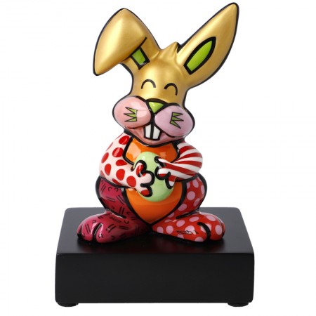 Figurka Orange Rabbit 14 cm Romero Britto  Goebel