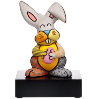 Figurka Grey Rabbit 23 cm Romero Britto  Goebel