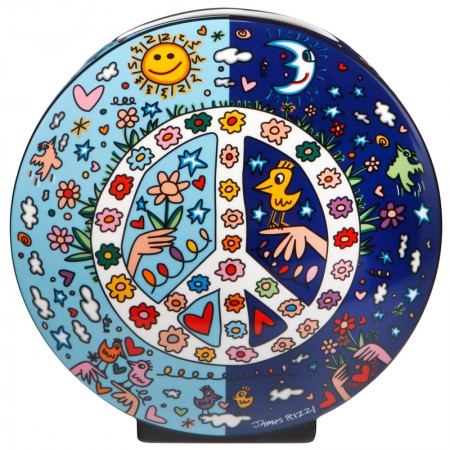 Wazon Give Peace a Chance 20cm James Rizzi Goebel