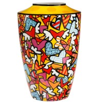 Wazon All we need is love 41cm Romero Britto Goebel