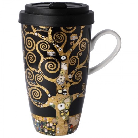 Kubek Tree of Life 500ml Gustav Klimt Goebel