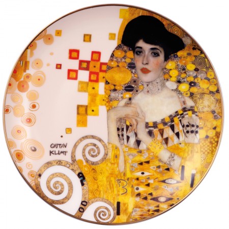 Talerz ścienny Portrait of Adele Bloch-Bauer śr. 21 cm  Gustav Klimt Goebel