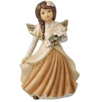 Figurka Anioł Magia Zimowych Kwiatów 15,5cm Goebel