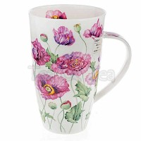 Kubek Henley Poppies Różowe maki 600ml Dunoon