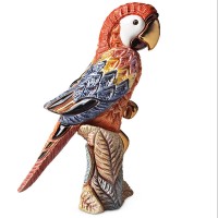 Figurka Papuga czerwona 12cm De Rosa Rinconada