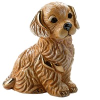 Figurka Golden Retriver szczeniak  8cm De Rosa Rinconada