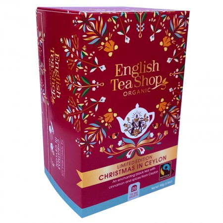 Herbata Świąteczna Christmas in Ceylon 20 szt. English Tea Shop