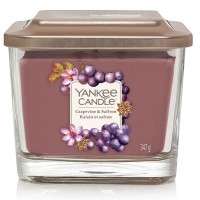 Świeca kwadratowa średnia Grapevine & Saffron Yankee Candle