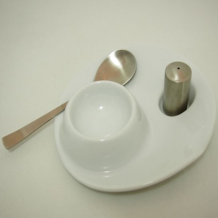 Porcelanowa Podstawka do Jajka - BRAK ŁYŻECZKI