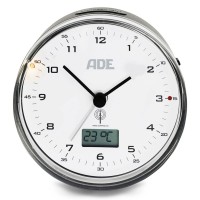 Zegar budzik z termometrem ADE