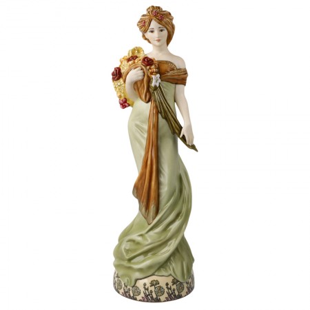 Figurka  Spring 32,5 cm  Alphonse Mucha Goebel