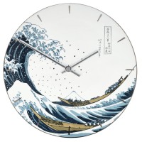 Zegar The Great Wave 31 cm Hokusai Katsushika Goebel