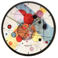 Zegar Circles in a Circle 31 cm  Wassily Kandinsky Goebel