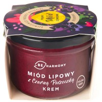 Miód lipowy z czarną porzeczką - krem 115g