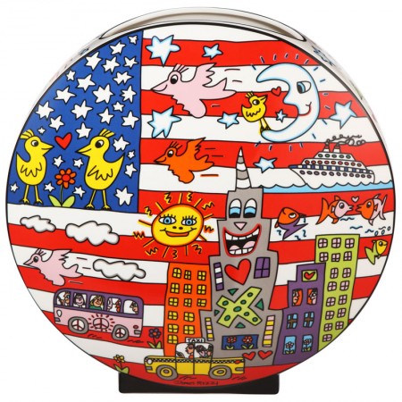 Wazon Living in the USA 30cm James Rizzi Goebel