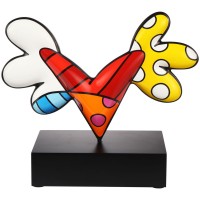 Figurka Love Is in The Air  35 x 31 cm Romero Britto Goebel
