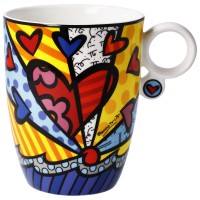 Kubek A New Day 400ml Romero Britto Goebel