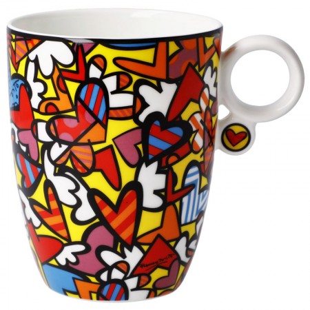 Kubek All We Need is Love 400ml Romero Britto Goebel