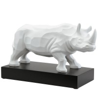 Figurka Rhinocéros Blanc 49 x 30 cm  L’Art d’Objets Serengeti Goebel