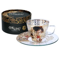 Filiżanka espresso Pocałunek G. Klimt 400ml Carmani