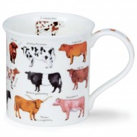 Kubek Bute Animal Breeds Cow Breeds 250ml Dunoon