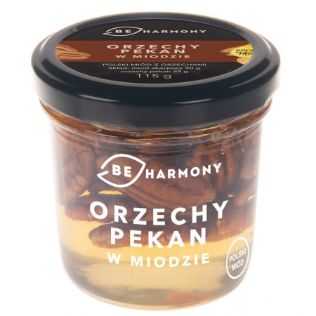 Orzechy pekan w miodzie akacjowym 115g