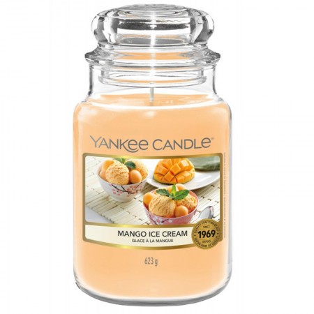 Świeca duża  Mango Ice Cream  Yankee Candle