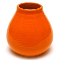 Tykwa ceramiczna Matero Calabaza Orange
